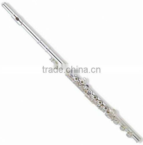 open hole C key metal flute for sale