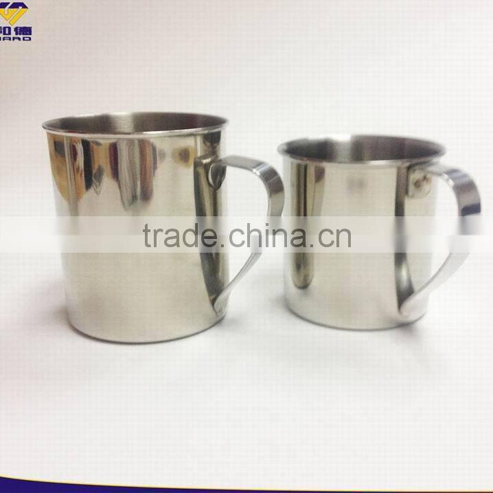 Customized Design 280 ml Single Wall Metal Tea Cup