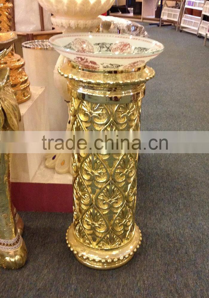 Decorative ashtray pillar Garden resin decoration