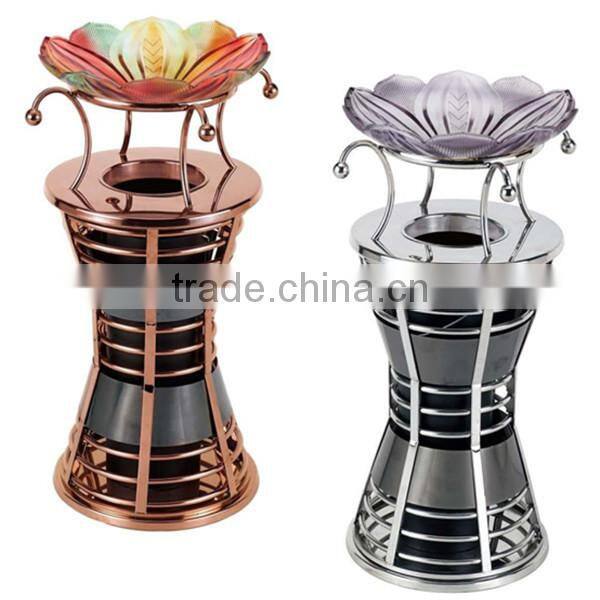 Decorative dustbin for hotel decoration ashtray bin for bar,restaurant