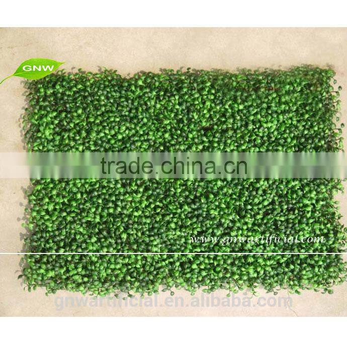 BOX027-1 GNW artificial grass outdoor mat as garden fencing for metal garden decoration