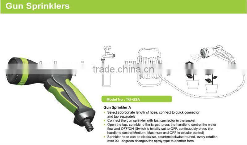 Full Circle Plastic Irrigation Impact Sprinkler