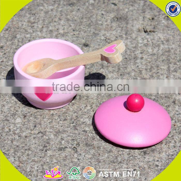 Wholesale educational baby wooden play kitchen accessories funny kids pretend wooden play kitchen accessories W10B109-S