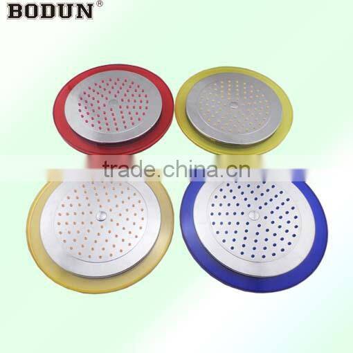 C3012 Colorful organic glass overhead shower/top shower/shower nozzle