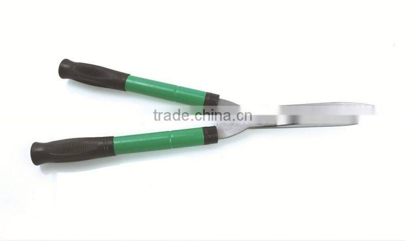 BERRYLION high carbon steel super light telescopic hedge shear with rubber handle