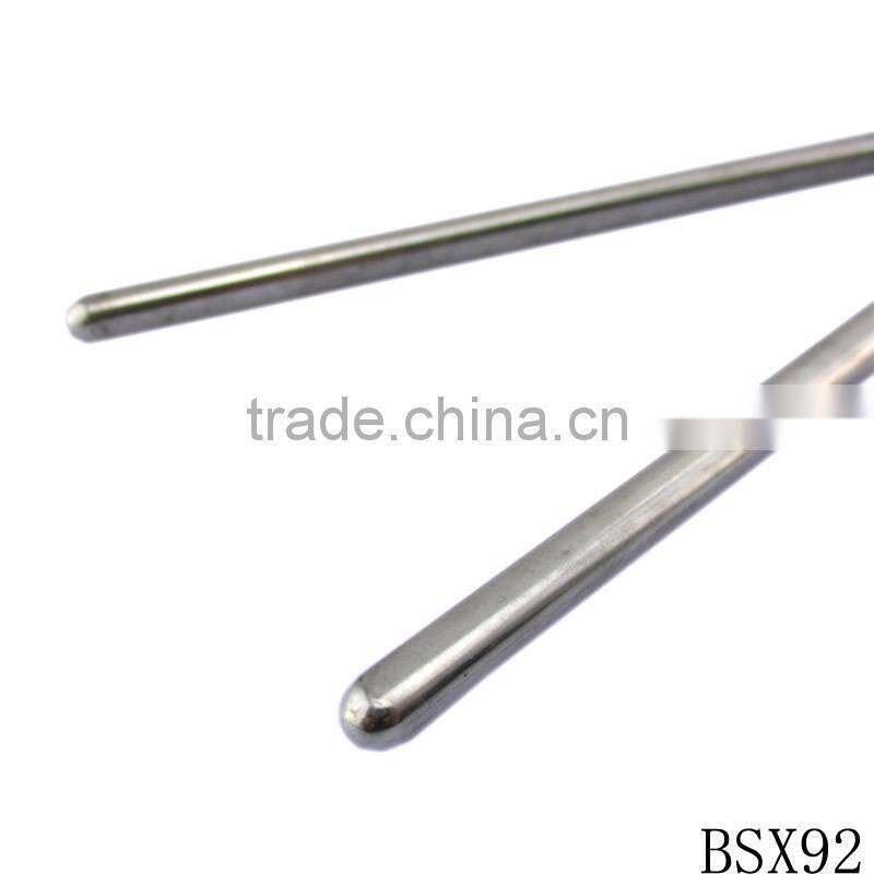 Factory price natual color stainless steel chopsticks
