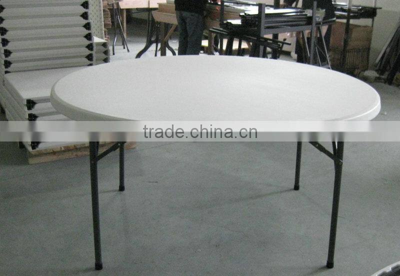 Yes Folded and Plastic Material plastic folding table for party rental