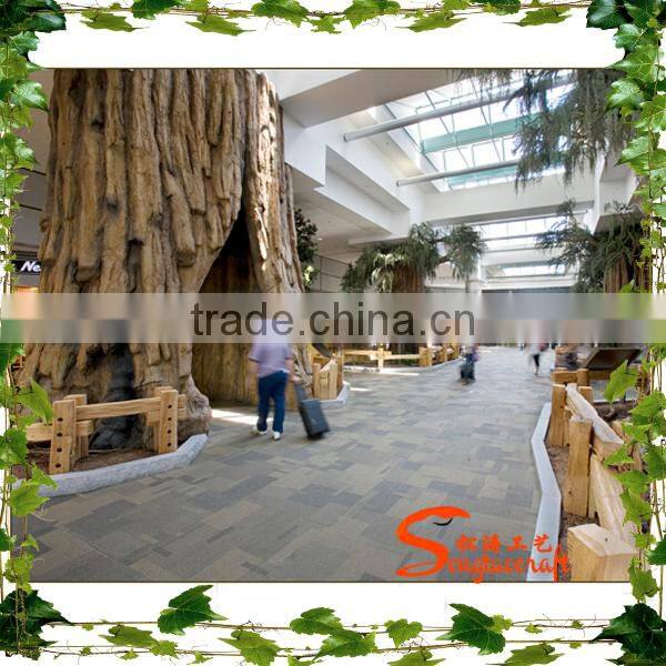 High-level design outdoor artificial tree house simulation artificial tree house for kids