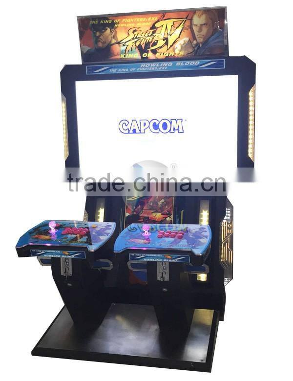 55 inch 3D monitor arcade coin operated indoor coin operated street fighter 4 video game street fighter arcade machine s