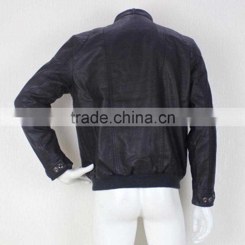 2015 Mens Fashion Leather Jacket Spain