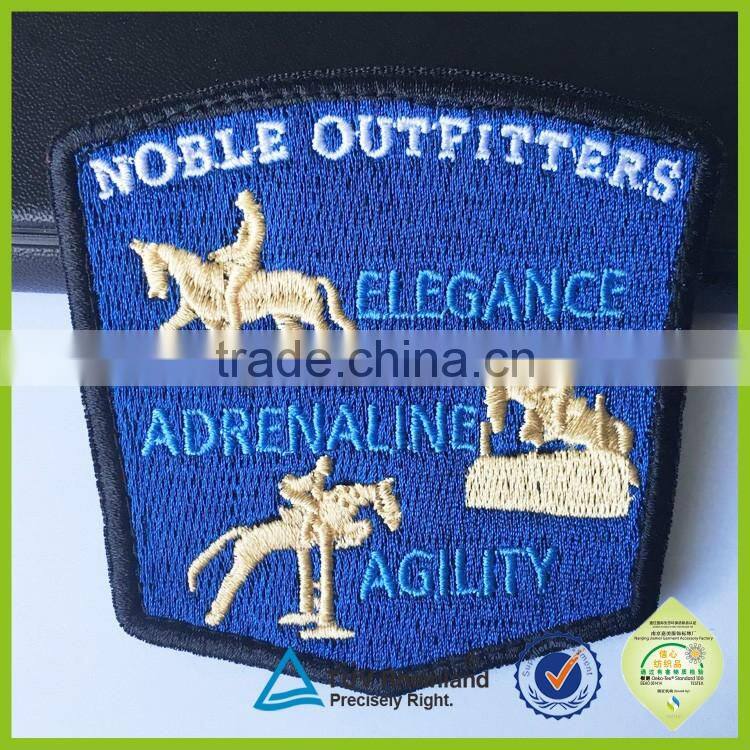 OEM logo vintage embroider design custom masonic embroidery patch