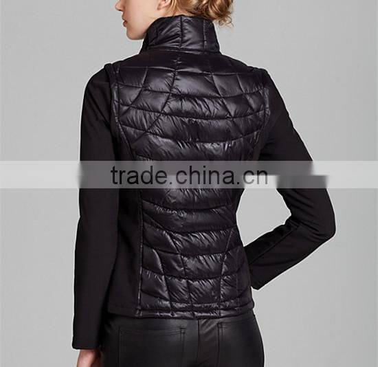 trendy quilted womens 2 in 1 vest