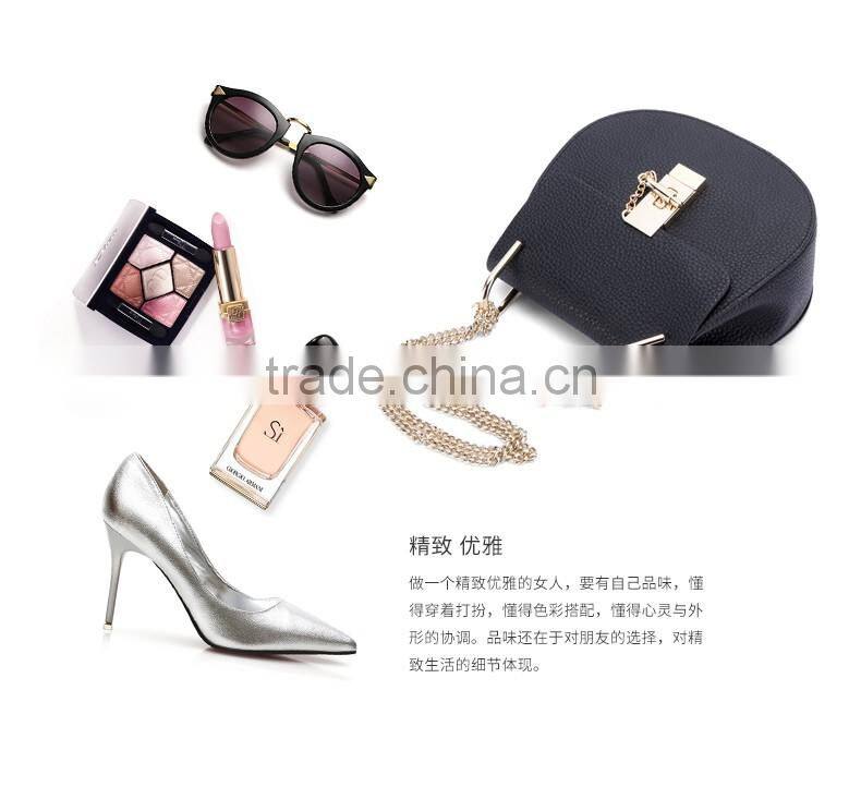 2016 new ladies fashion leather bag