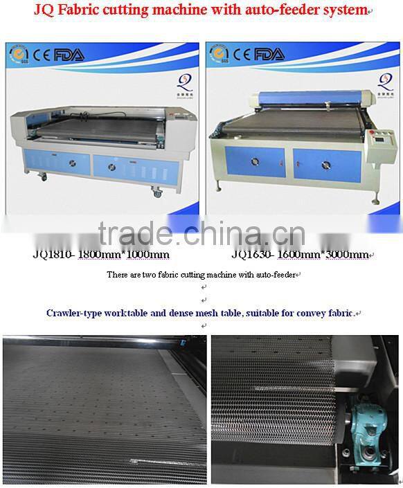 Non-woven cutting machine/ Fabric mats laser cutting equipment/ Non-woven cutter with auto-feeder system