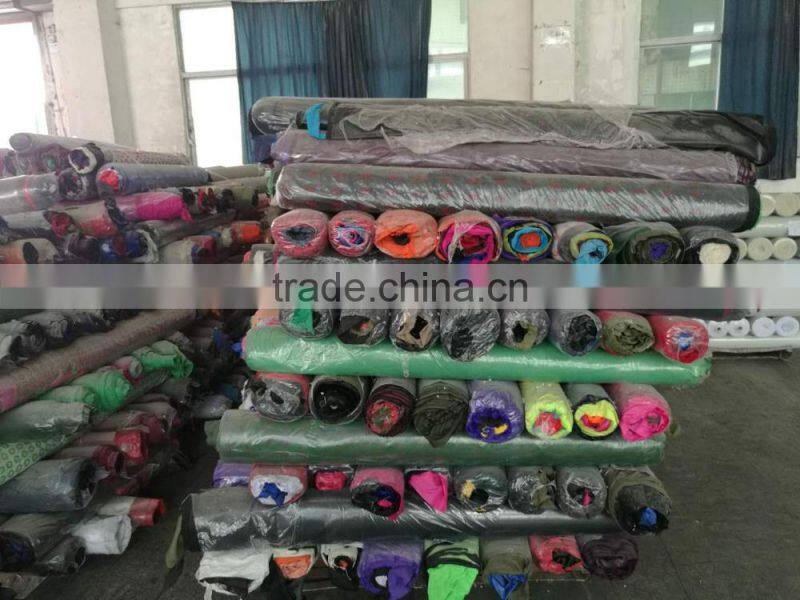 Oxford Fabric With PVC Backing Stock lot For Luggage Used