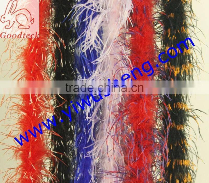 wholesale beautiful cheap ostrich puffs for hair accessory
