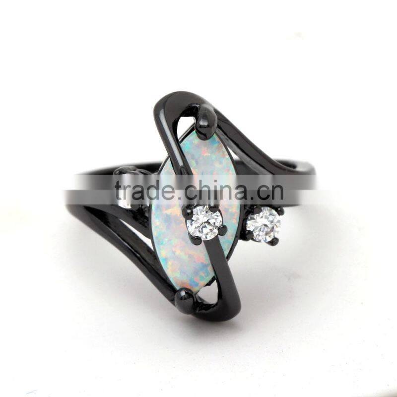 opal ring jewelry accessories finished wedding engagment ring
