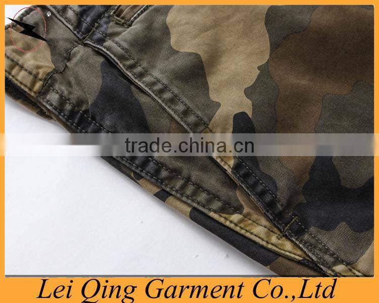 Mens top quality camo motorcycle trousers
