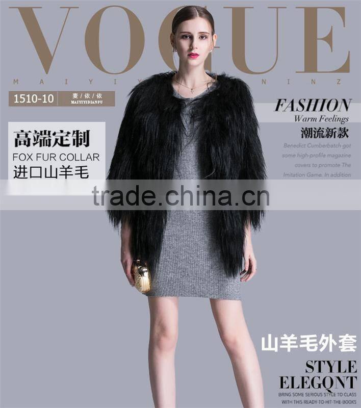 European Style Fashion Winter Women Fur Coat Women Clothes Luxurious High Quality raccoon fur coat with great price Fpc-27