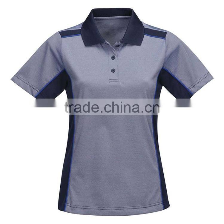 Ladies Sport Custom Design High Quality Dry Fit Polo Shirts Wholesale China