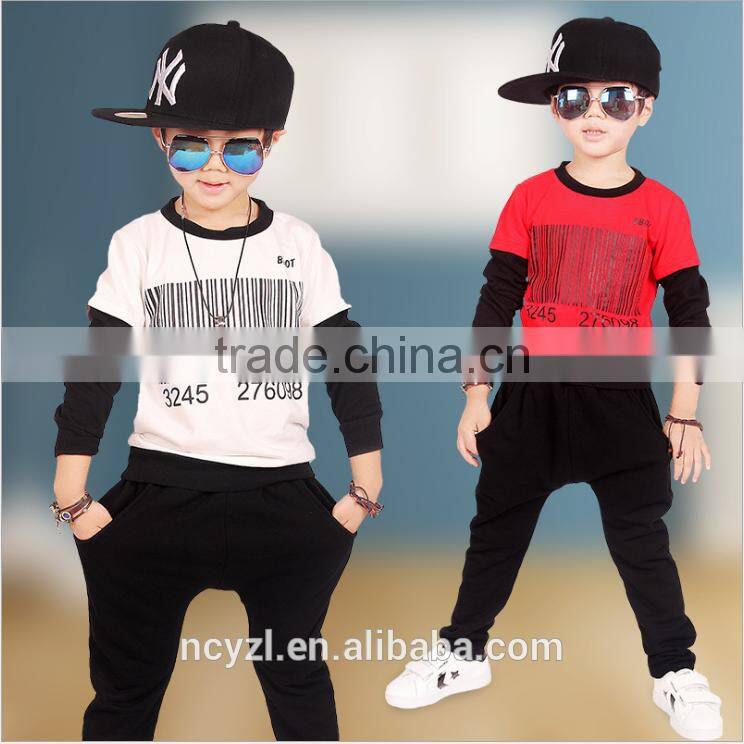 Good quality 2017 New product China wholesale children boys clothing