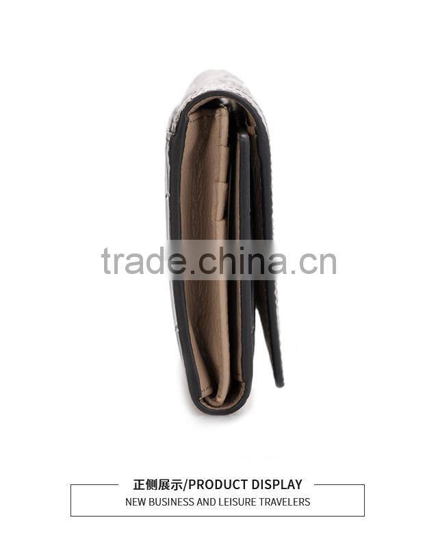 2017 New Style Lady Trend Brand Handbag Large Capacity Cowhide Bag Hand Bag Envelope Bag