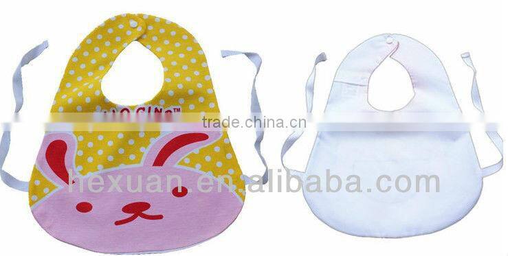 13 designs can choose baby bibs/3 layers baby bibs/superman baby bibs /in stocked or OEM