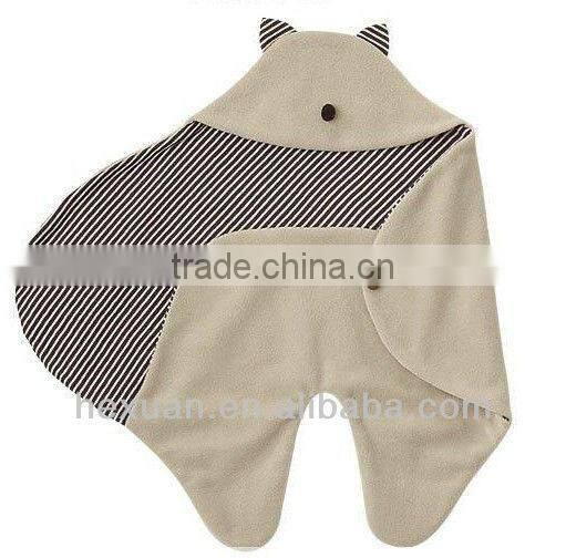 Cartoon Baby Coral Fleece Bathrobe