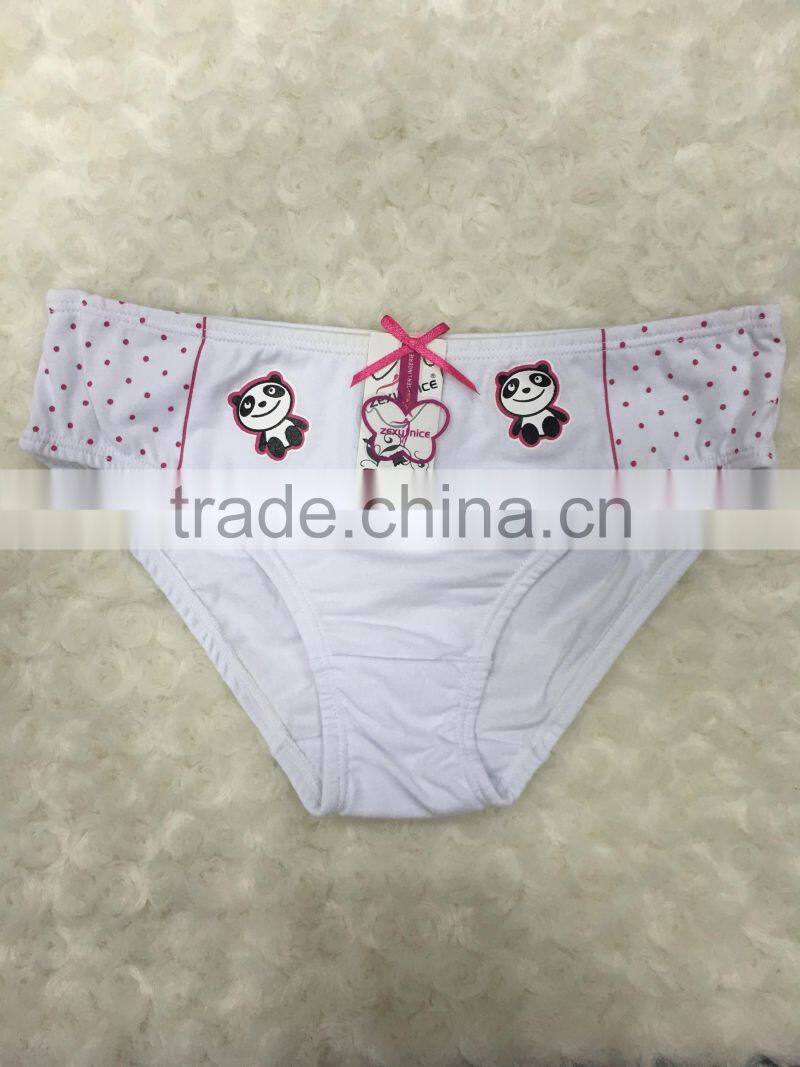 Lovely Printing Little Girls Panties Young Girl's Underwear