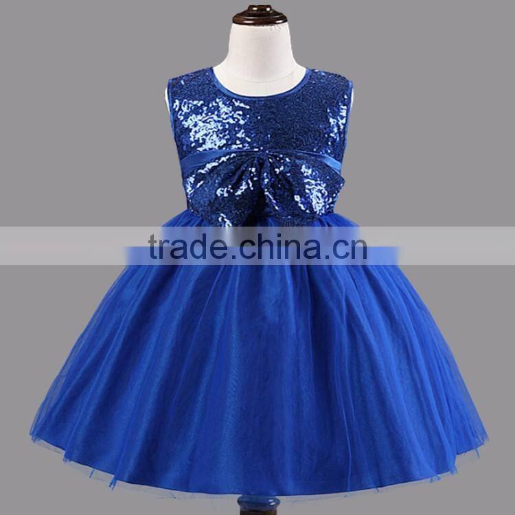 2015 New Flowers Dress For Girls For Wedding and Party Summer Baby Clothes Princess Party Kids Dresses For Girl Infant Costume