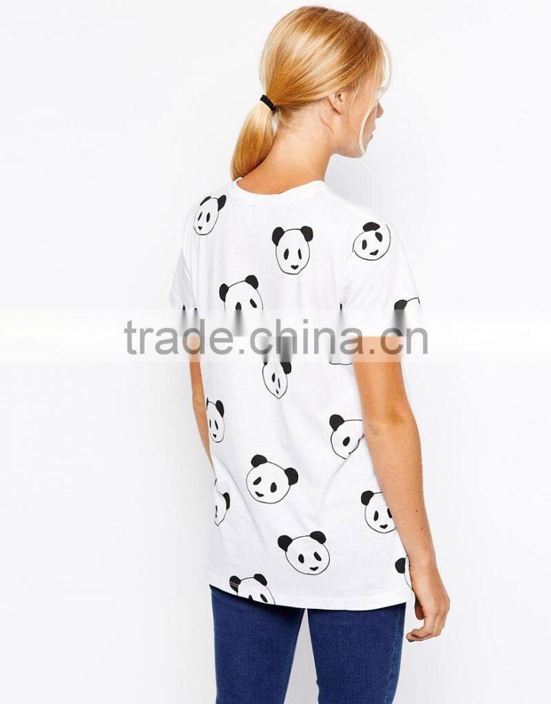 Maternity Exclusive T-Shirt in Panda Print