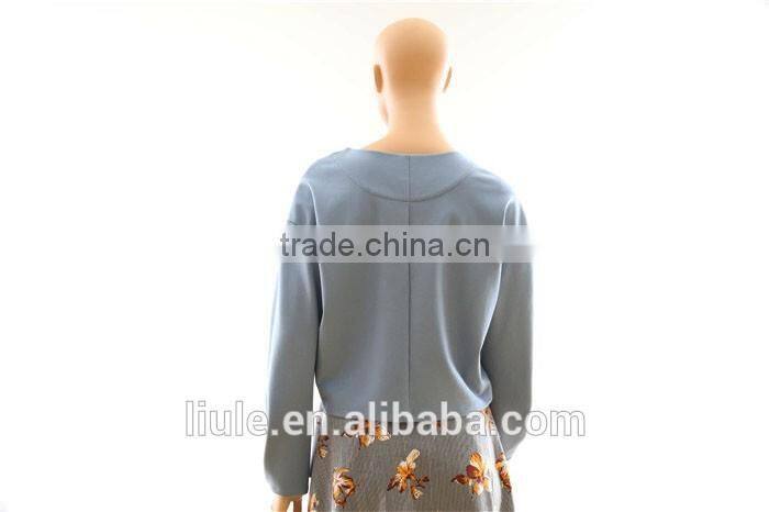 Latest Blouse Long Sleeve Blouses,Fashion Slim design Cotton Tops and Blouses for Women