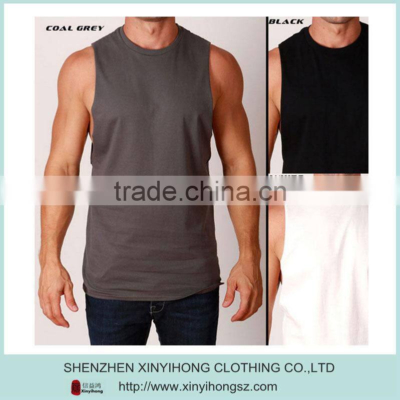 mens sleeveless t shirts,high quality sports singlet,seamless tank tops