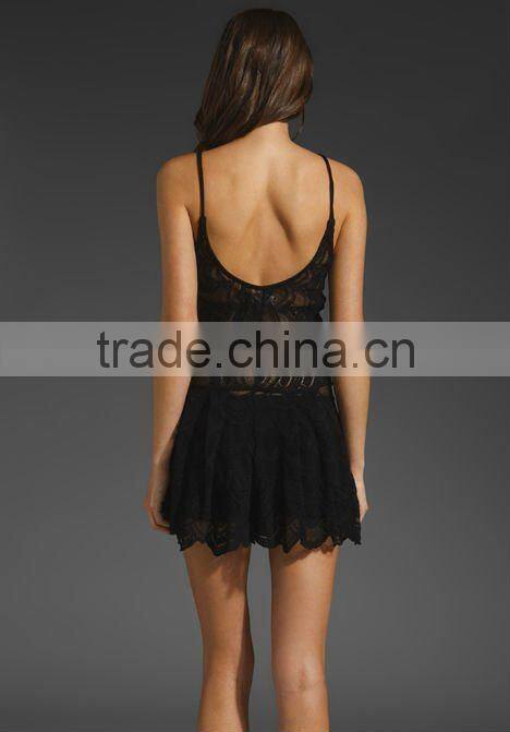 women's lace romper