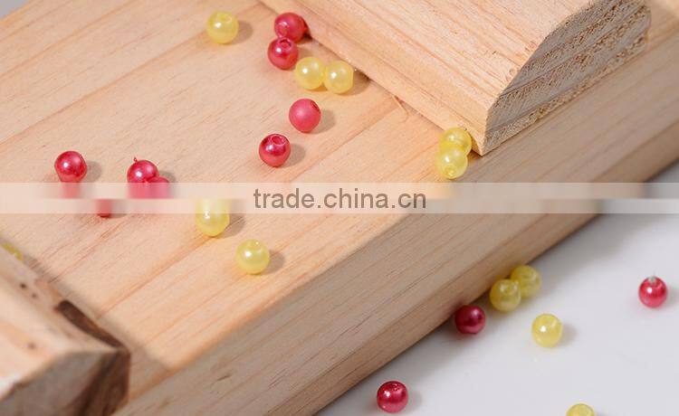 Painted Colors Plastic Beads