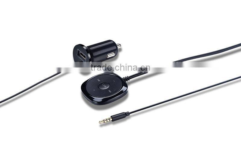 Factory Outlet New BC20 Car Bluetooth Handsfree Car Bluetooth Audio Receiver Car Bluetooth AUX