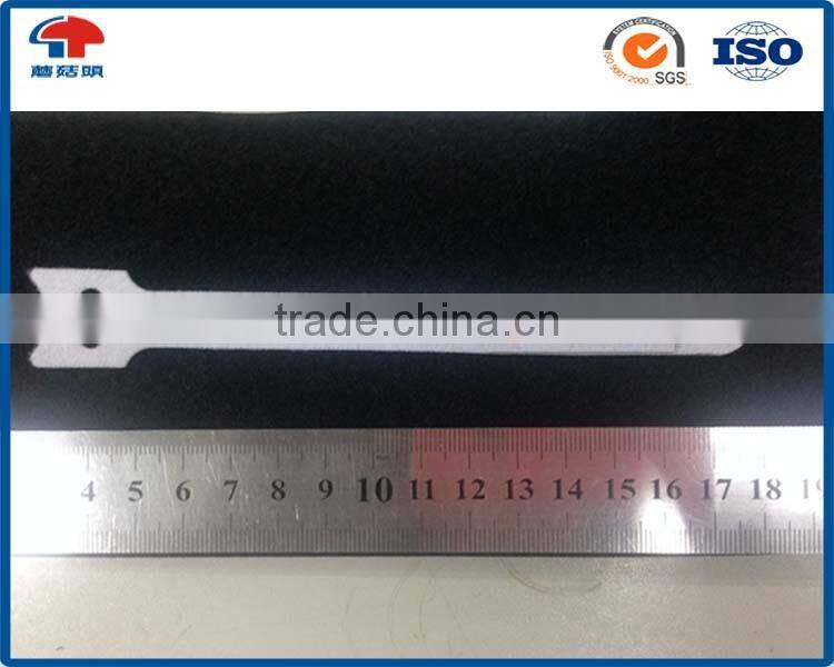 Logo Printed Nylon Hook and Loop Tie Wraps Cable Ties