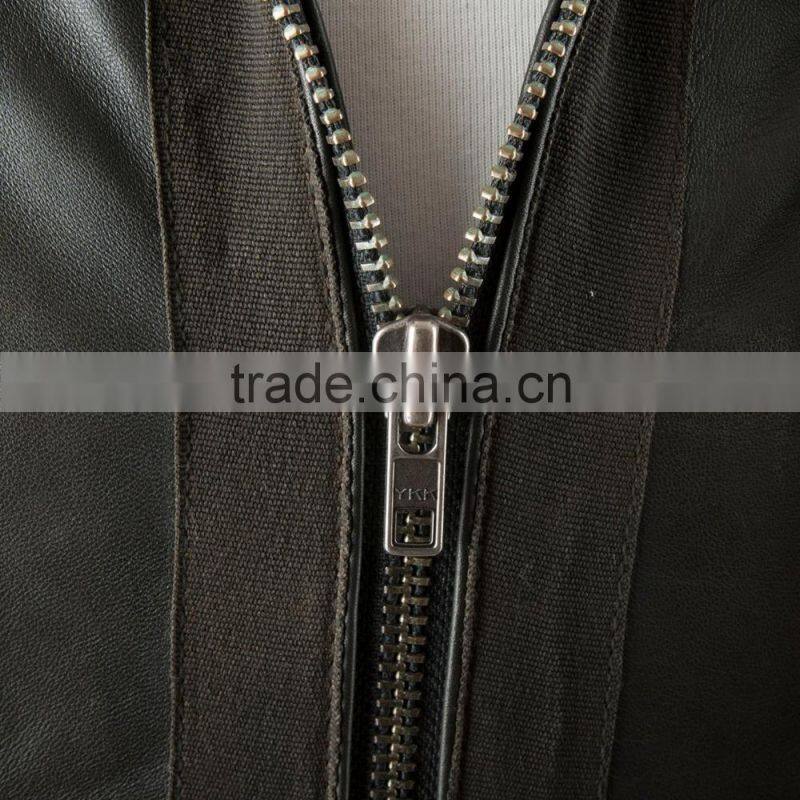 Leather Jacket with fur lining