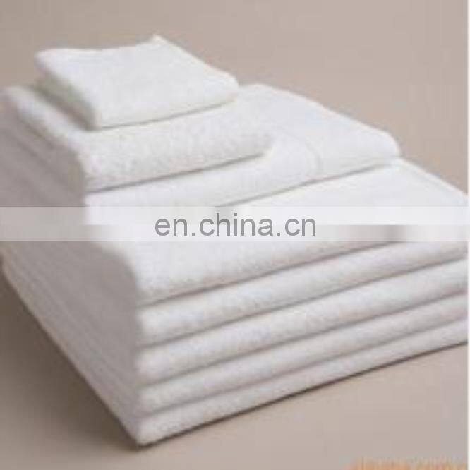 pure white 100% cotton hand towel