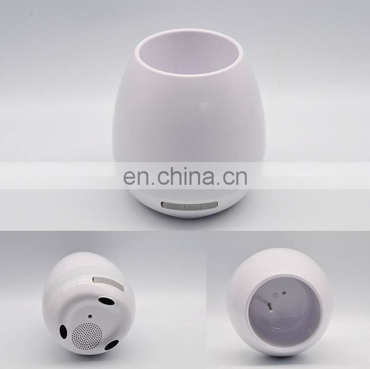 Office decompression toy bluetooth music pots manufacturer custom smart music flowerpot