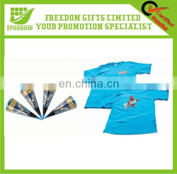 Advertising Unique Shape Pressed T-shirts