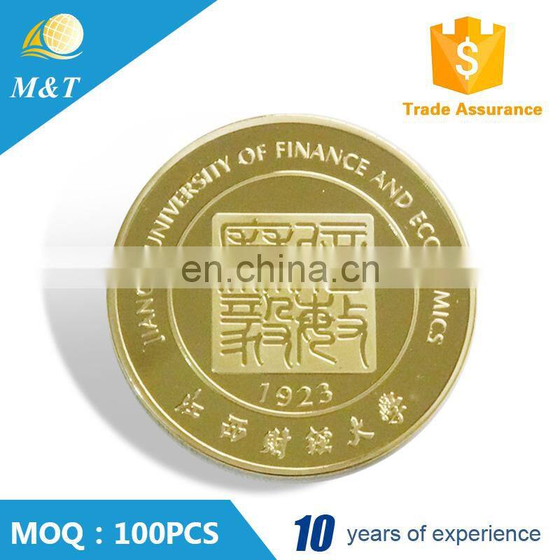 Cheap high quality custom 24k rare gold coins