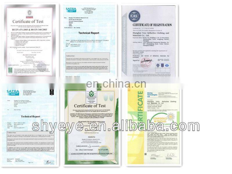 EN20471 FR reflective tape,High Visibility Tape for Coverall & Overalls