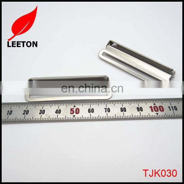 Factory supply 50mm metal suspender adjuster buckle