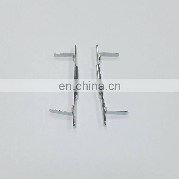 Custom design fashion metal brand logo label for bags,zinc alloy metal bag accessories