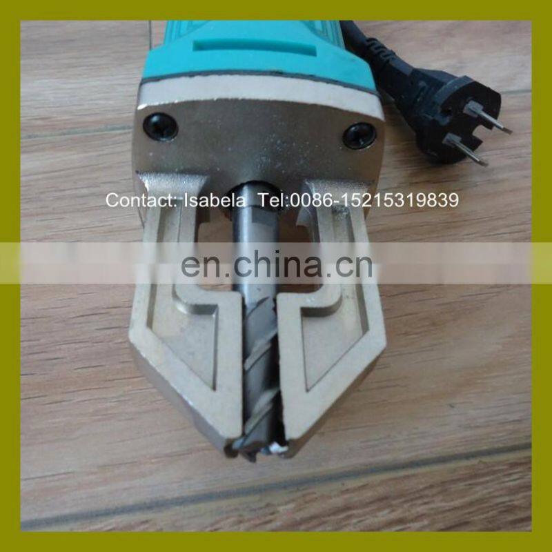 Electric portable window door cleaning machine for PVC profile removing welding seam