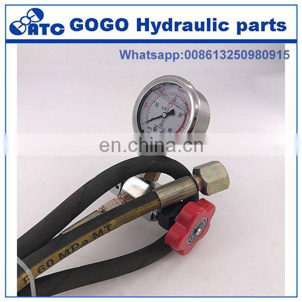 CQJ-16 25 40 mpa QXF-5 hydraulic accumulator charging tool for NXQ bladder QC12Y M14*1.5