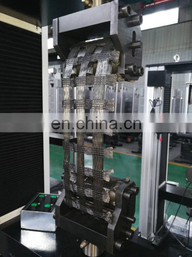 ASTM EN ISO 100kn geotextile grid Testing Machine/Universal Testing Machine Factory