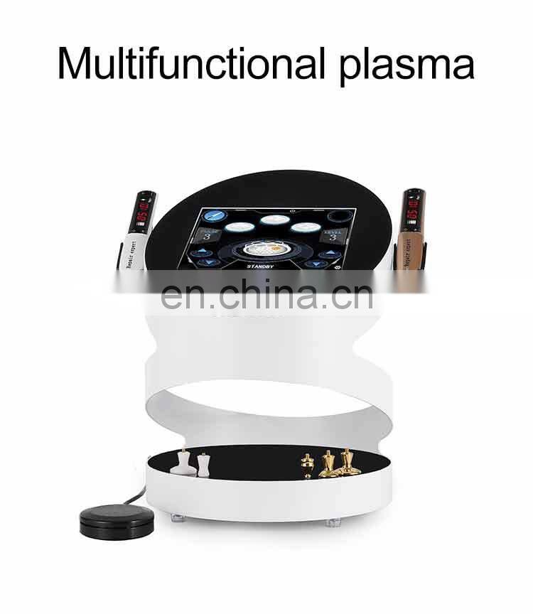 Portable 2 in 1 plasma Technology deep cleaning face lift fine line removal medical beauty machine