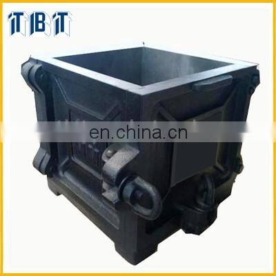 Cast iron steel or plastic 100mm 150mm 200mm concrete specimen cube mould